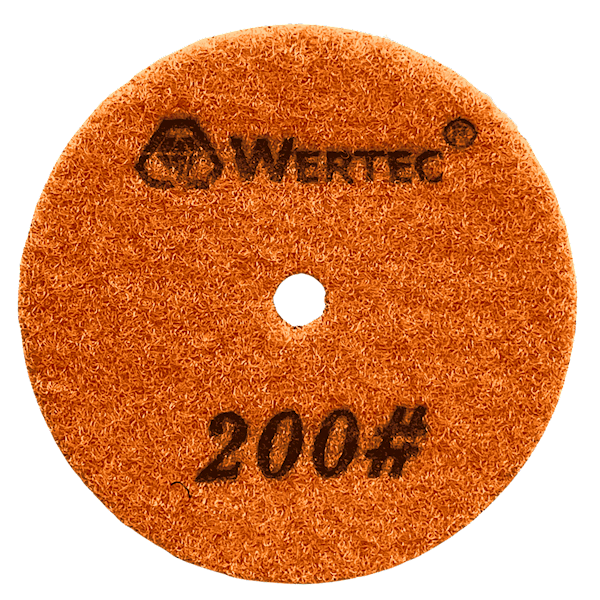 Dysk polerski 80mm gr. 200 WERTEC - WDP80200