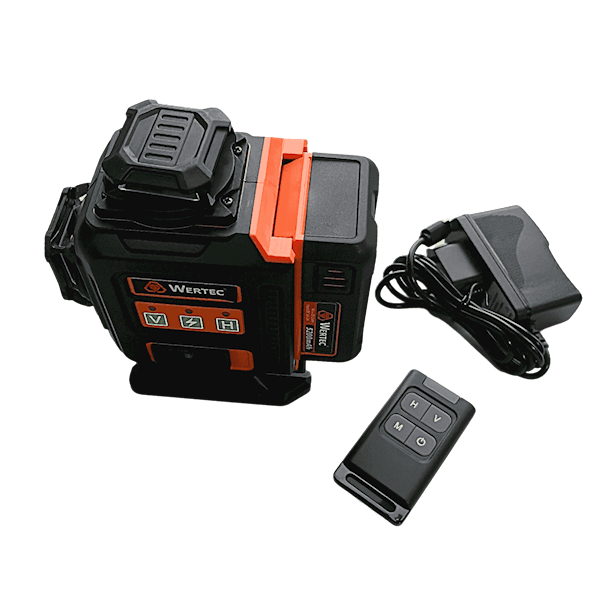 Laser poziomujący 16 liniowy green light WT-5899/B WERTEC