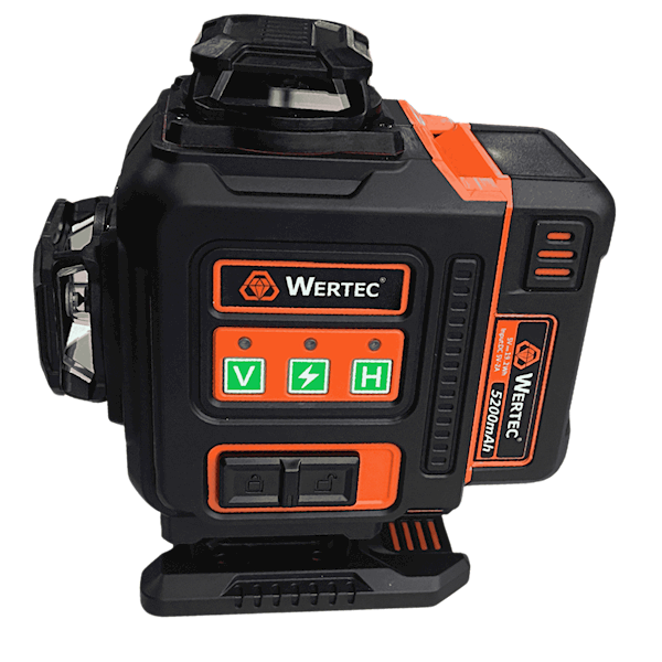 Laser poziomujący 16 liniowy green light WT-5899/B WERTEC