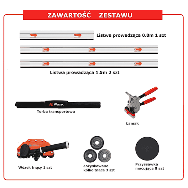 Przecinarka do wielkich formatów 3800mm TrendCut PLUS WERTEC - WT380SC-7L