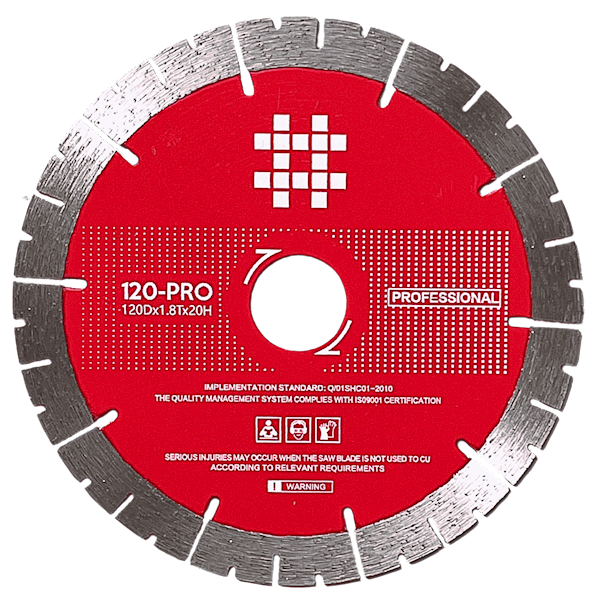 Tarcza diamentowa 120mm x20mm SHIJING - 120-PRO