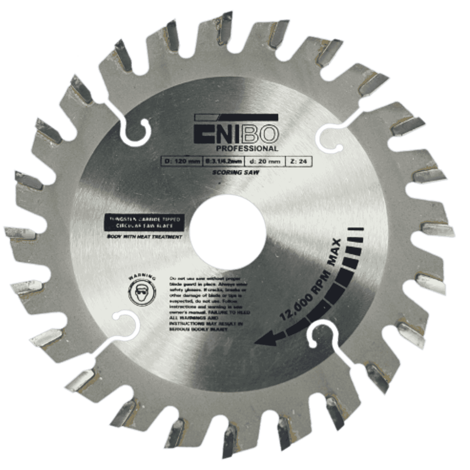 PIŁA PODCINAK 120 x 3,1-4,2 x 22 24Z - KUC-120/22