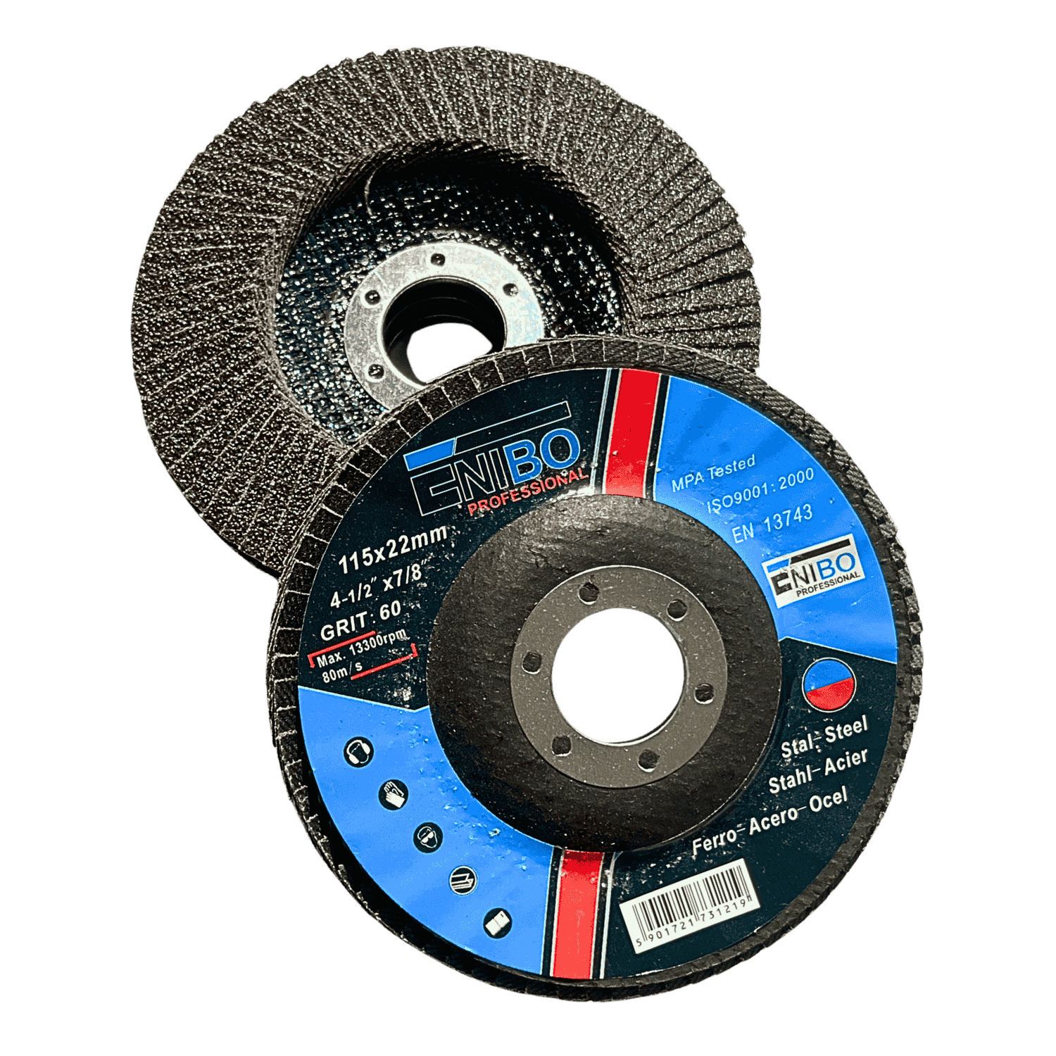 Sciernica listkowa 115mm gr.60 - SL11560