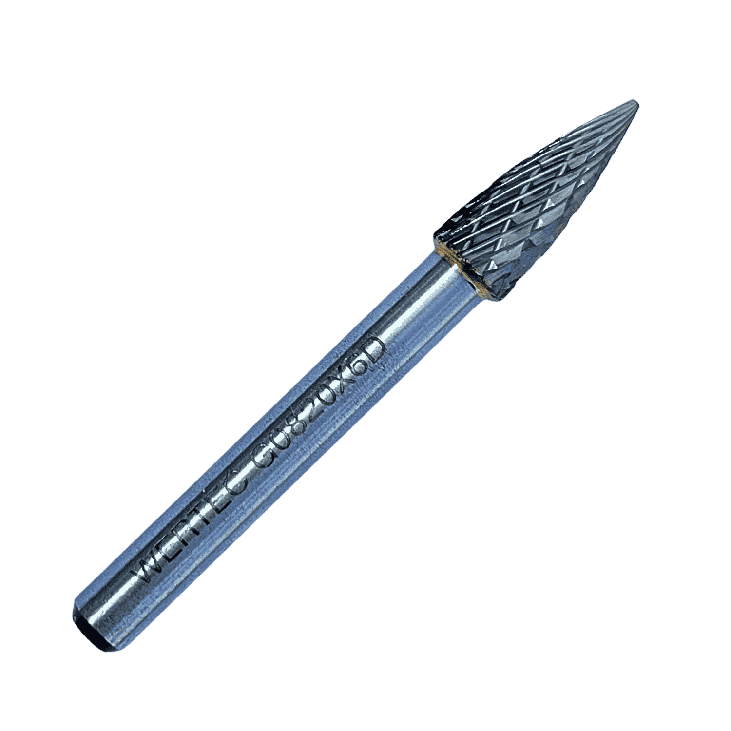 Pilnik obrotowy ostrołukowy TYP G 8x20x65x6mm - G0820X6D