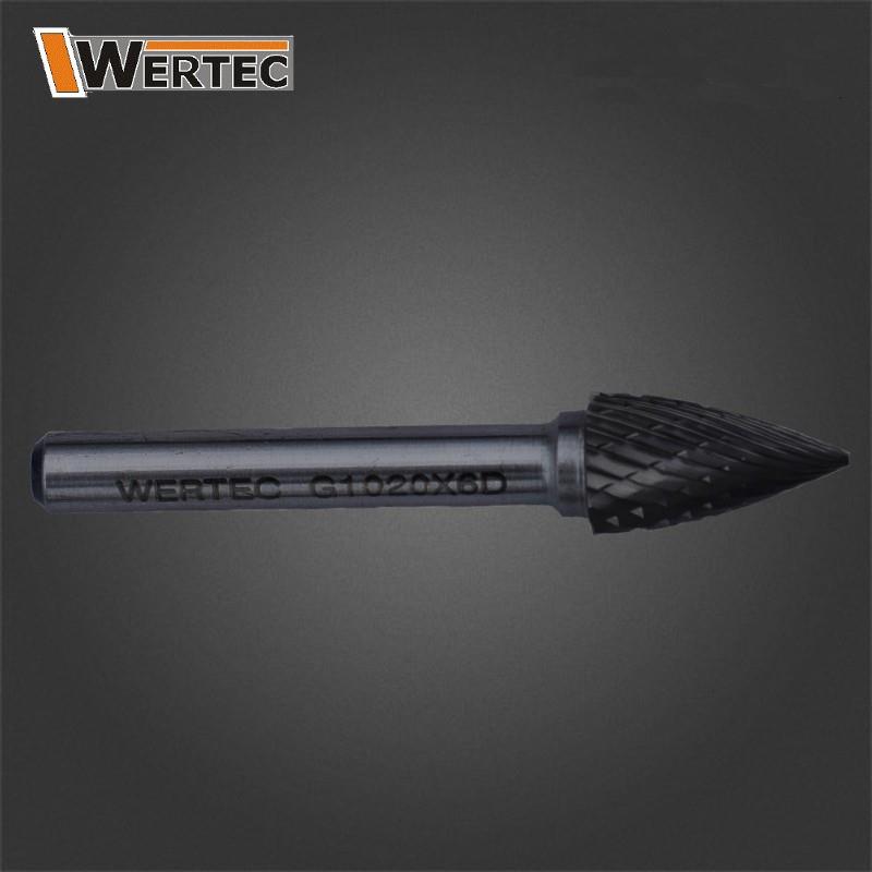 frez ostrołukowy TYP G 10x20x65x6mm - G1020X6D