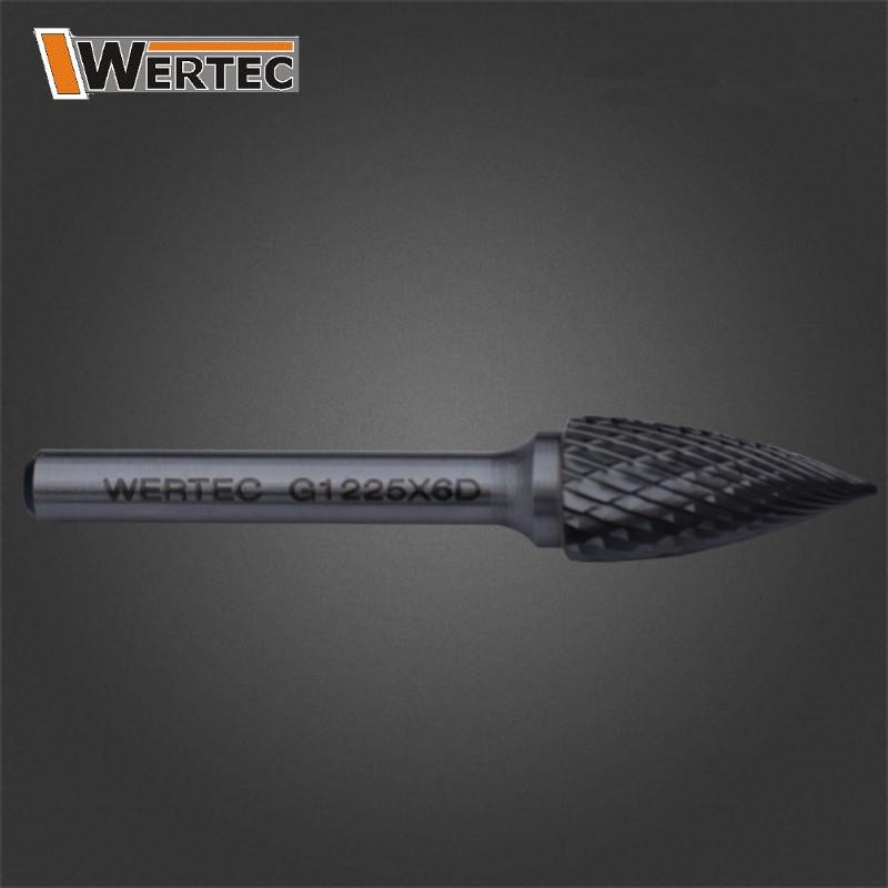 pilnik ostrołukowy TYP G 12x25x65x6mm - G1225X6D