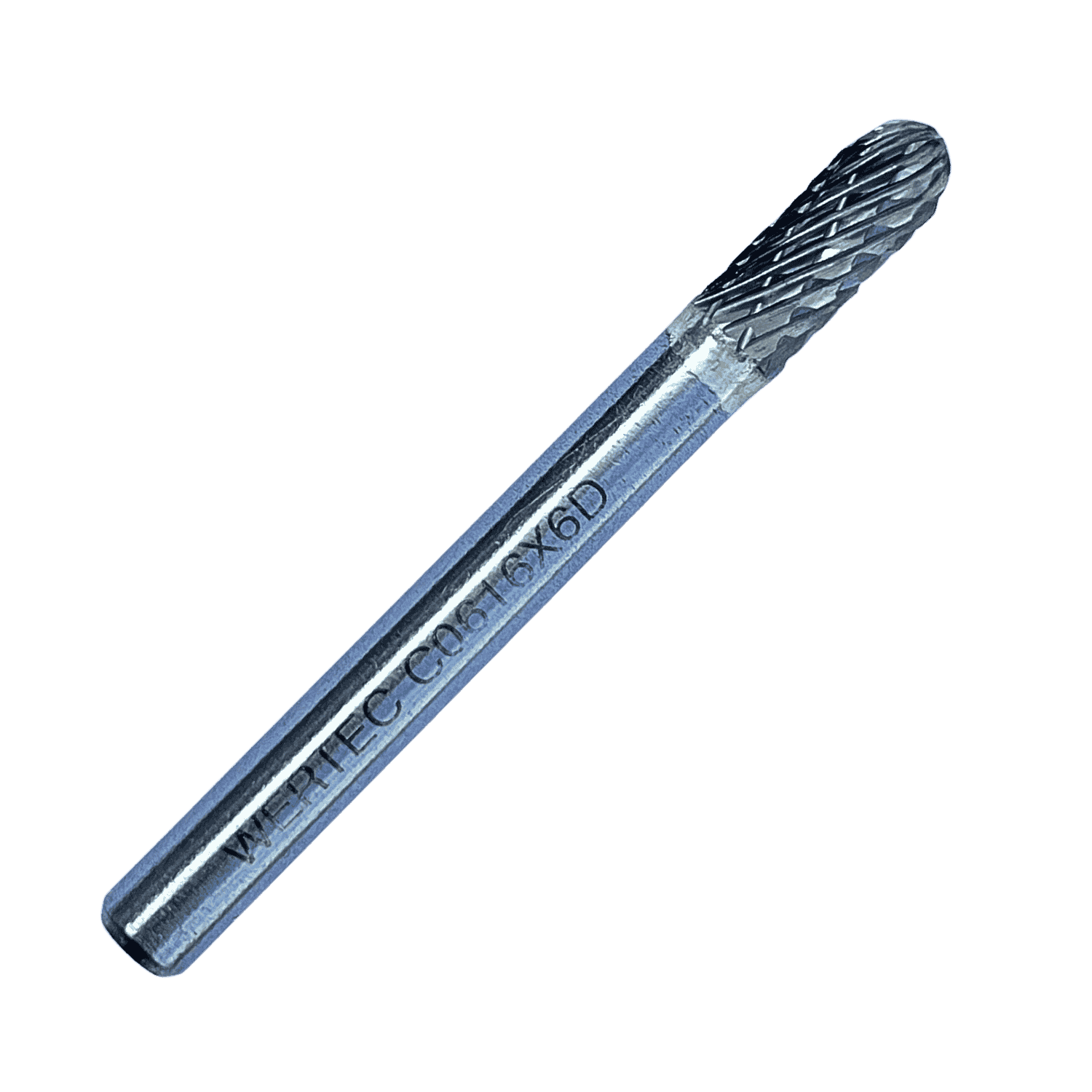 Pilnik obrotowy cylindr. zaokrąglony TYP C  6x16x65x6mm - C0616X6D