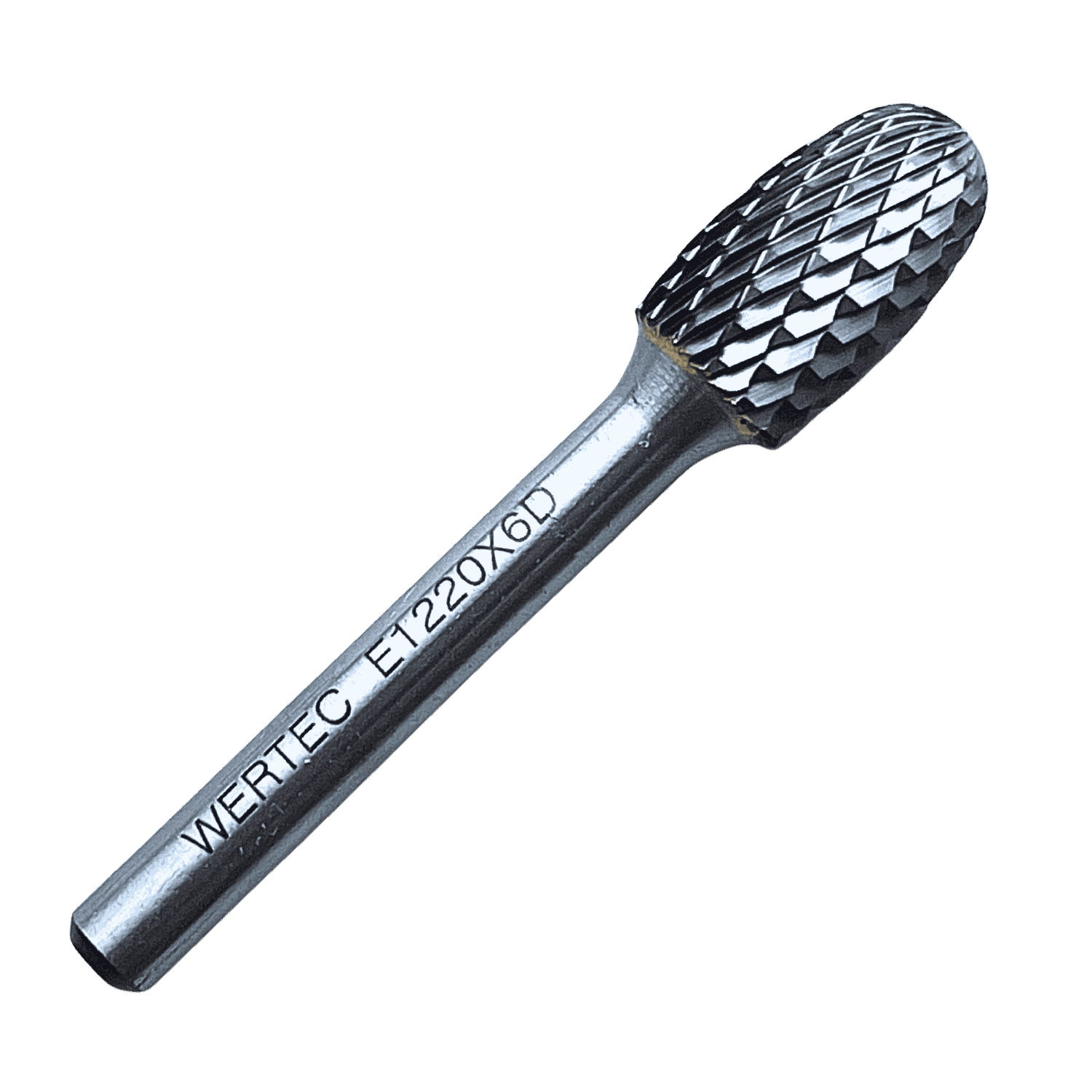 Pilnik obrotowy owalny TYP E 12x20x65x6mm - E1220X6D