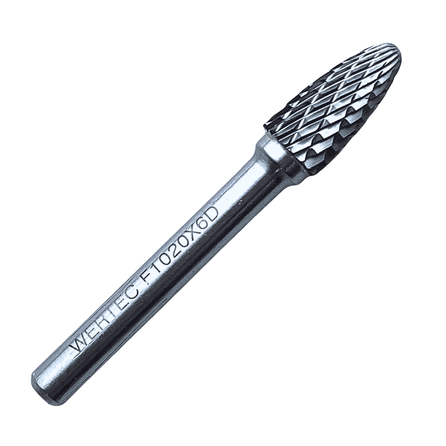 pilnik ostrołukowy zaokrąglony TYP F 10x20x65x6mm - F1020X6D