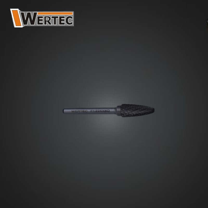 pilnik obrotowy ostrołukowy zaokrąglony TYP F 12x25x65x6mm - F1225X6D