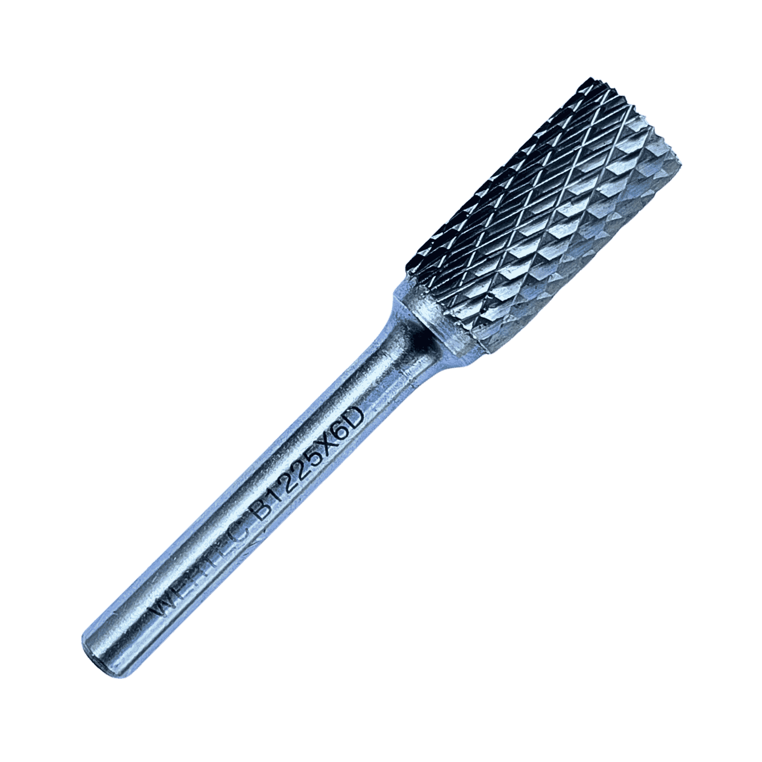 Pilnik obrotowy cylindr. z uzęb. czoł. TYP B 12x25x65x6mm - B1225X6D