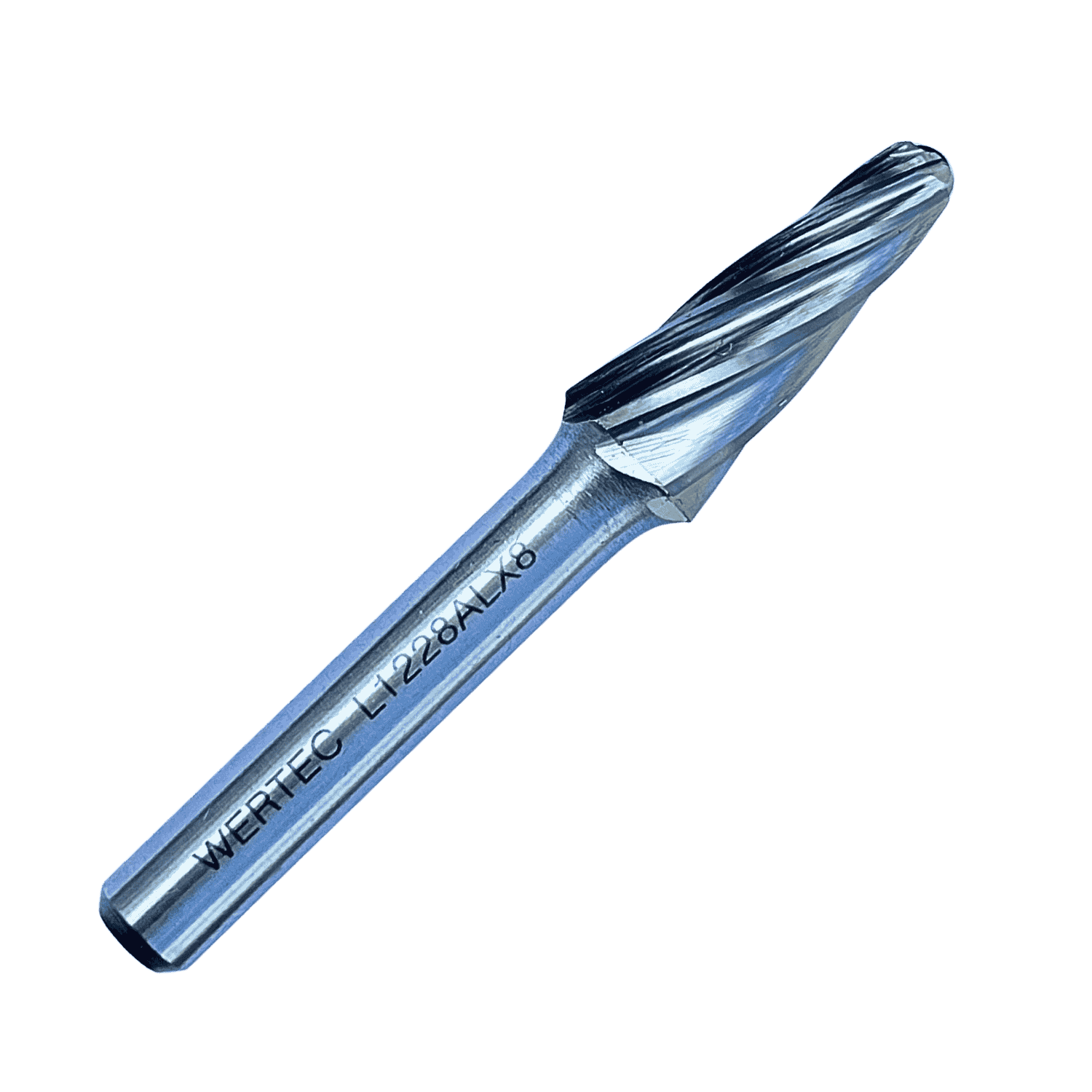 Pilnik obrotowy do al. stożkowy zaokr. TYP L 12x28x65x8mm - L1228ALX8