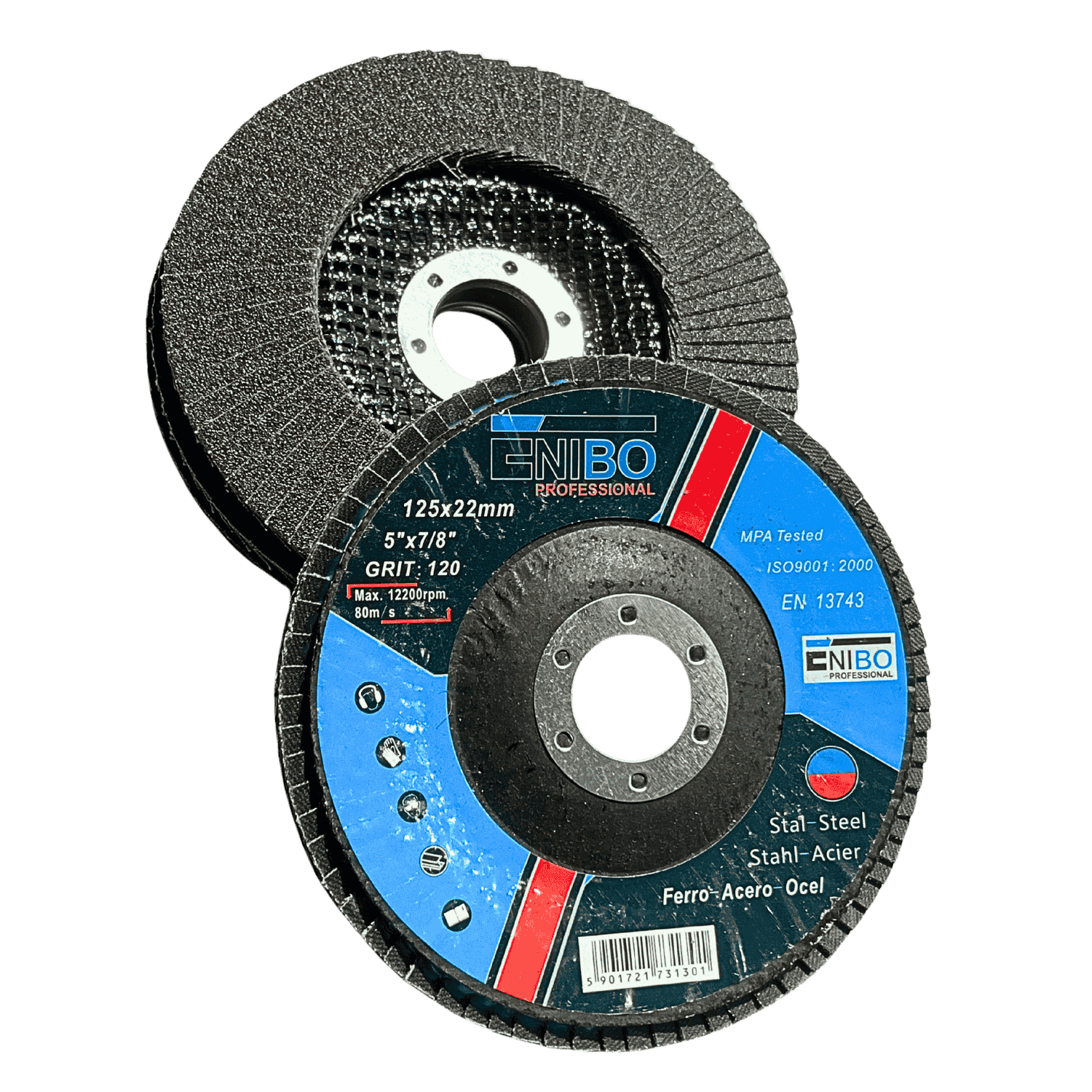 Sciernica listkowa 125mm gr.120 - SL125120