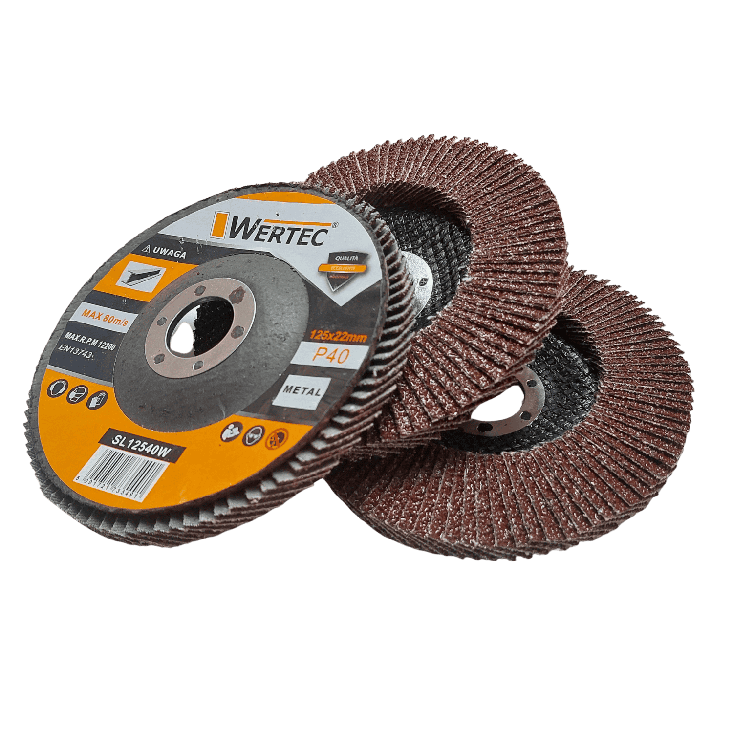 Sciernica listkowa 125mm gr.40 SHWABE.DE - SL12540SH