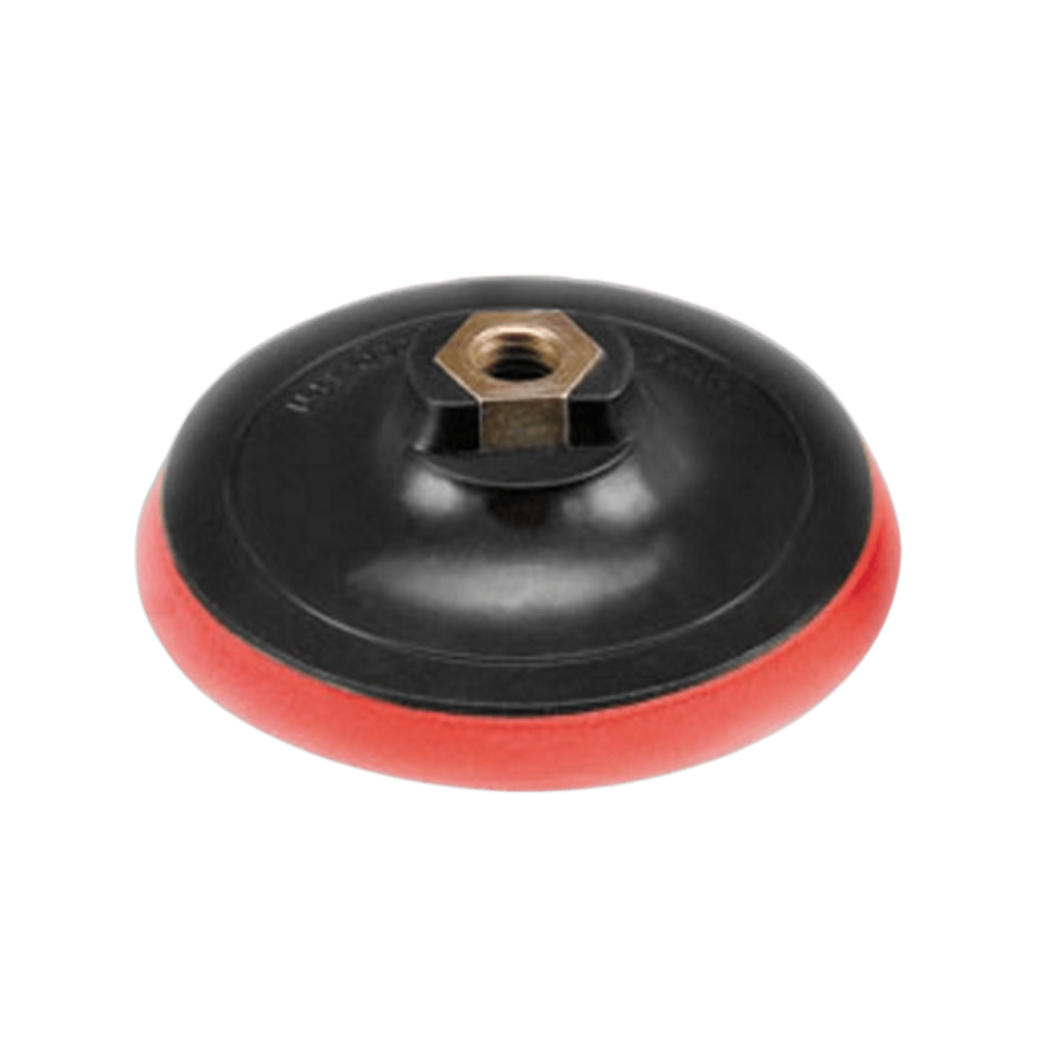 Dysk na rzep 125mm M14 + adapter czerwony - DZ125R