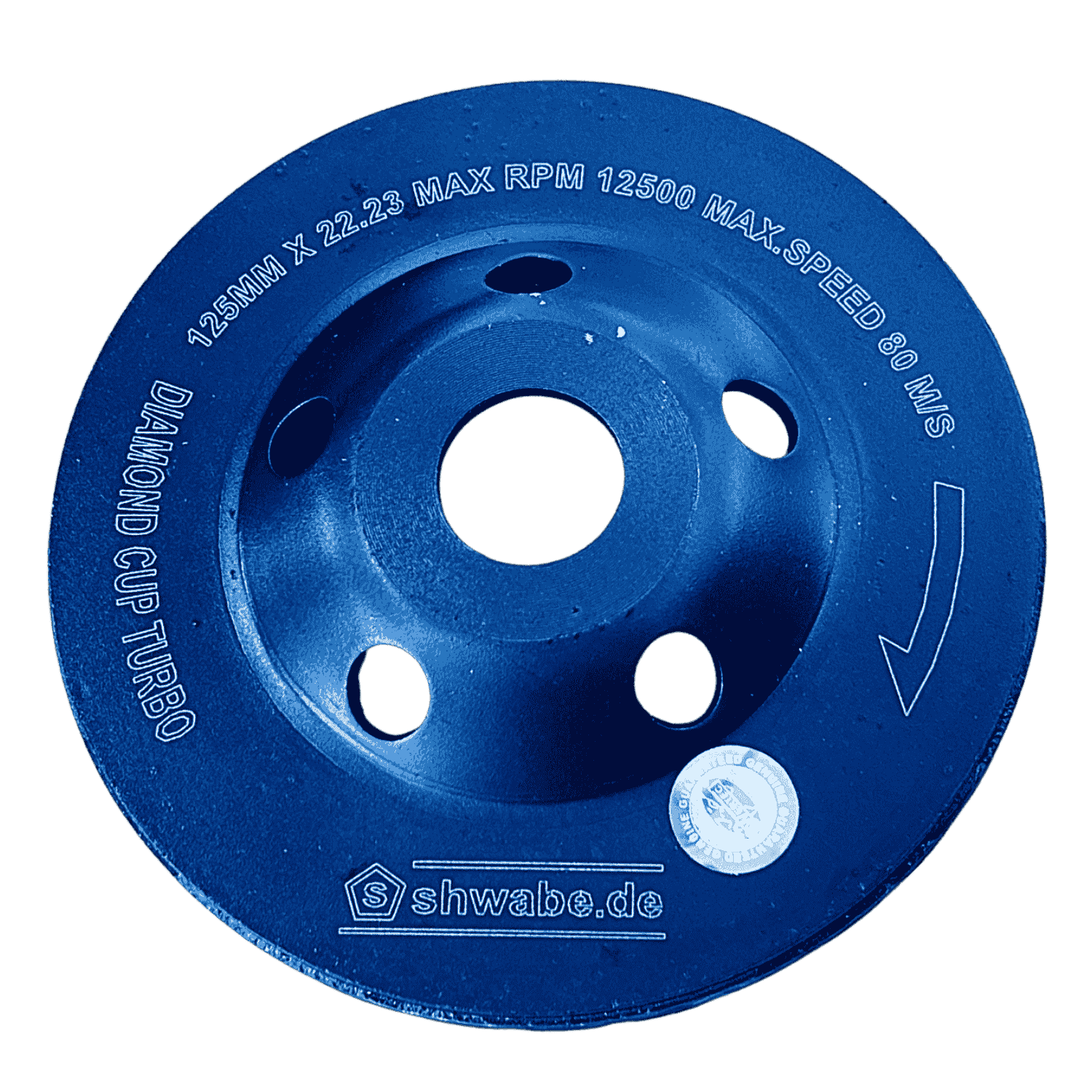 Tarcza Diamentowa do szlif. 125x22,23 Turbo SHWABE - SH125T