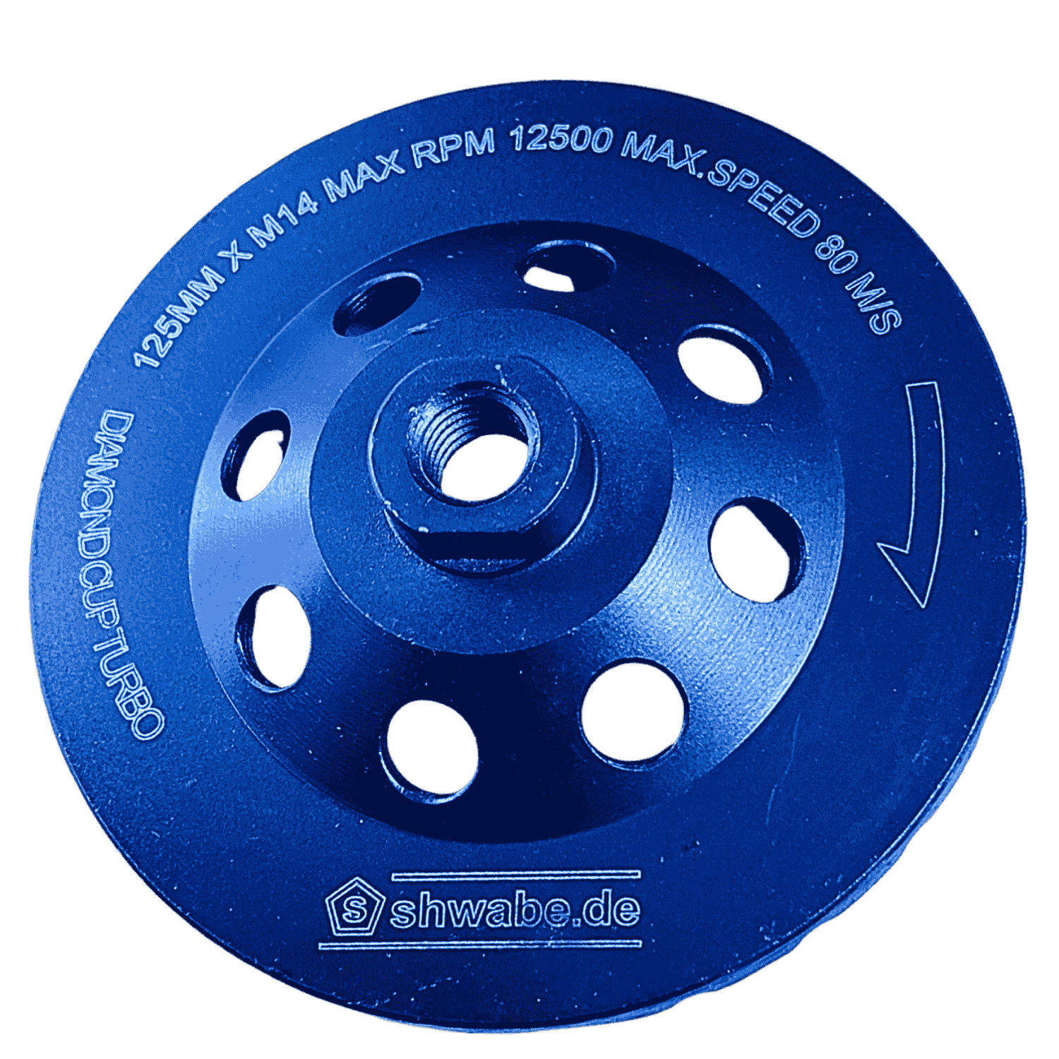 Tarcza Diamentowa do szlif. 125xM14 Turbo SHWABE - SH125TM14