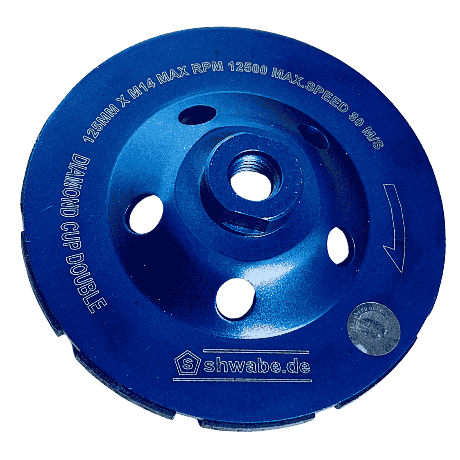 Tarcza Diamentowa do szlif.125xM14 DOUBLE SHWABE - SH125DM14