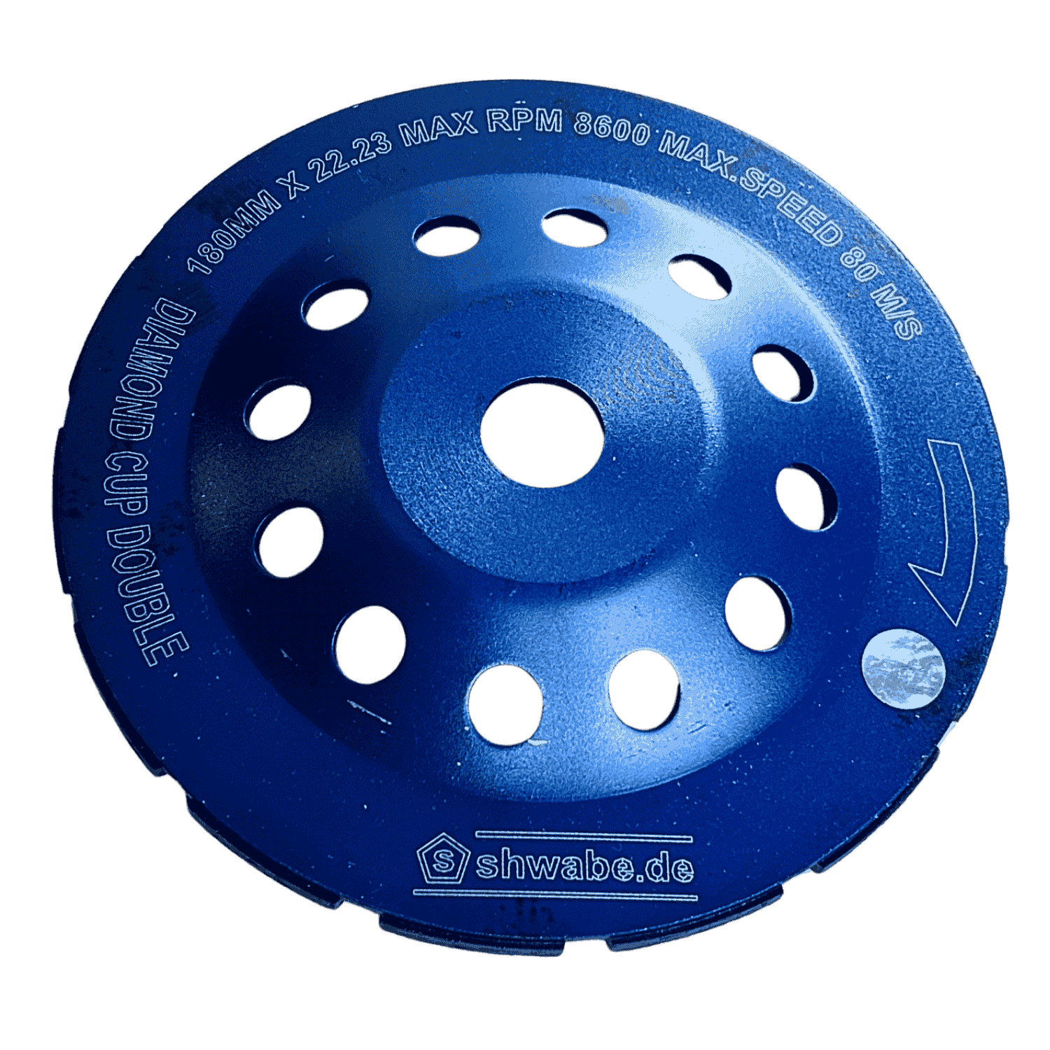 Tarcza Diamentowa do szlifowania 180x22,2mm podwój - SH180D