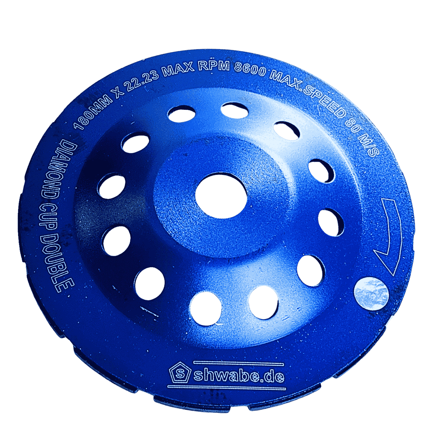 Tarcza Diamentowa do szlifowania 180x22,2mm podwój - SH180D