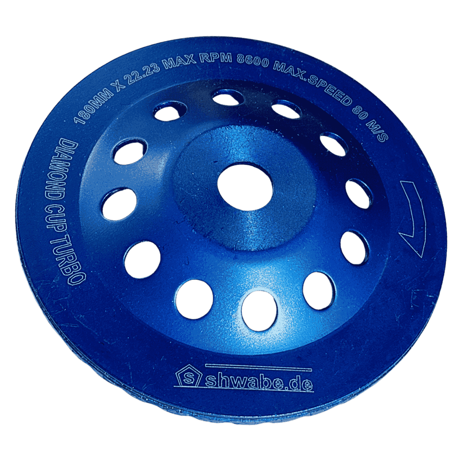 Tarcza Diamentowa do szlifowania 180x22,2mm turbo - SH180T