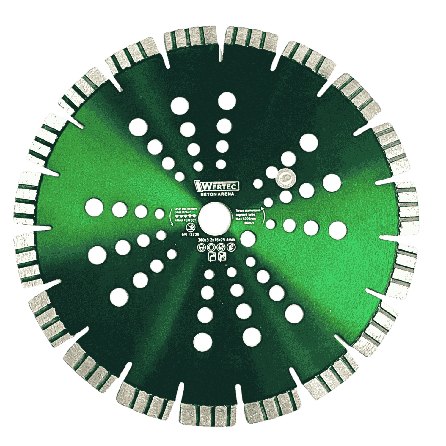 Tarcza Diamentowa ARENA 300X15X25,4 WERTEC - ARENA300