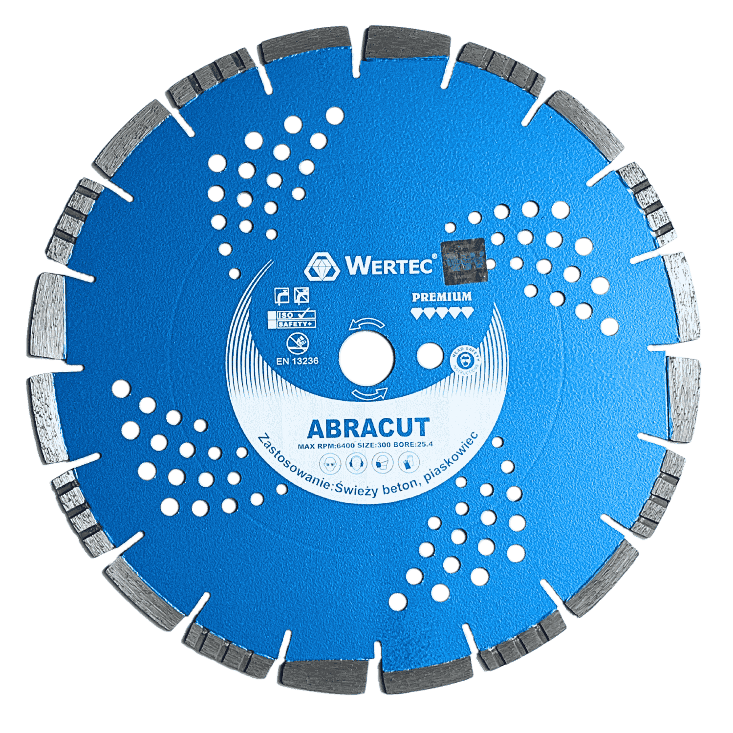 Tarcza Diamentowa ABRACUT 300x12x25,4 - ABRACUT300
