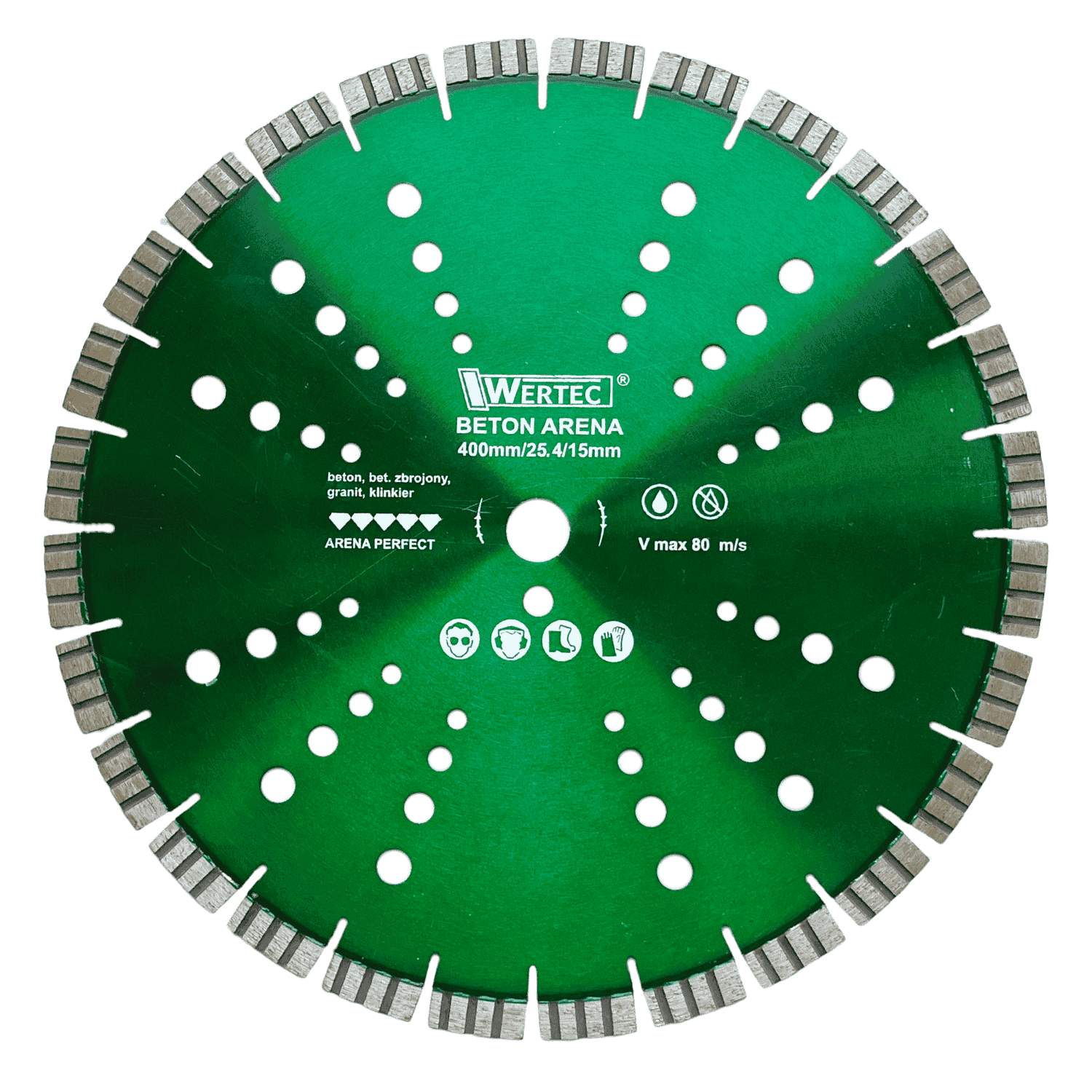 Tarcza Diamentowa ARENA 400x25,4x15mm - ARENA400