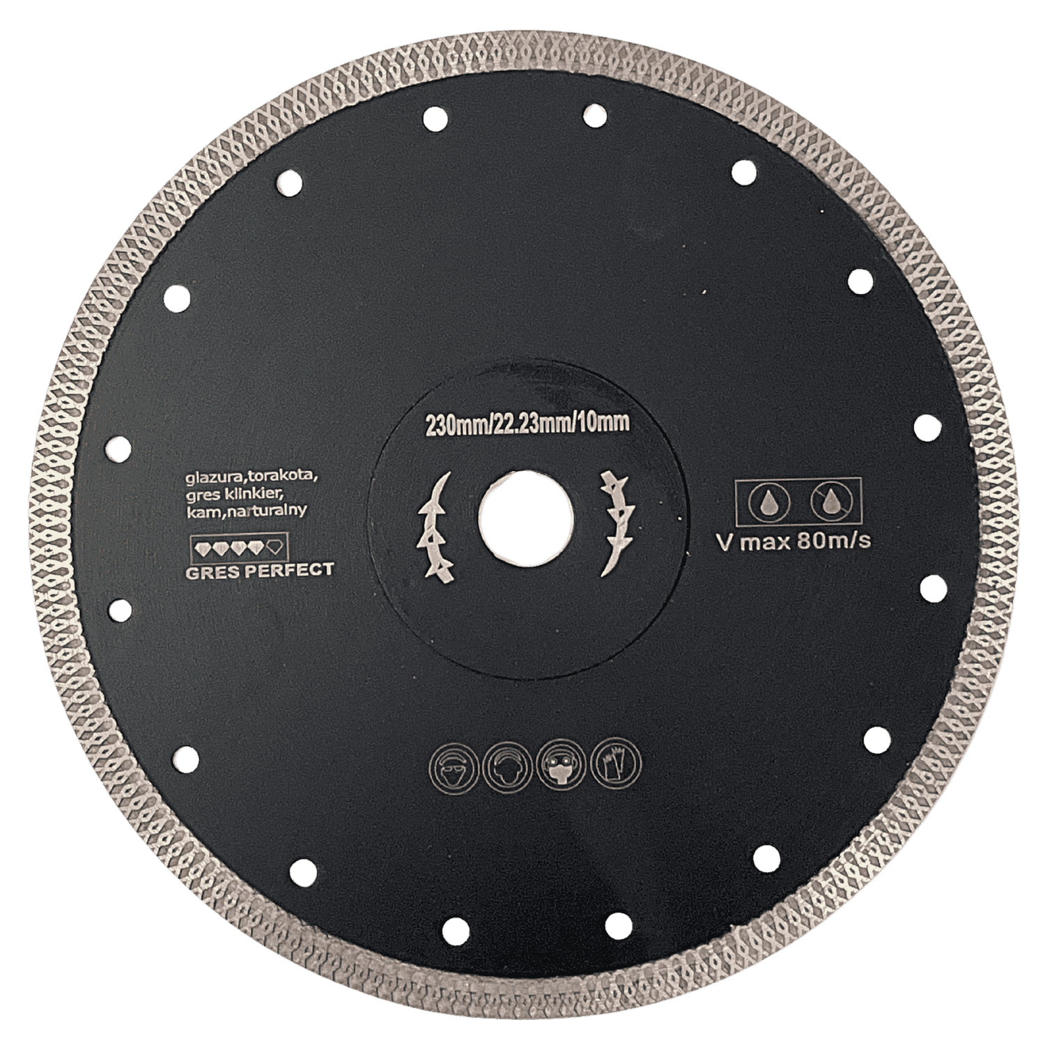 Tarcza Diamentowa TOOLMAN GRES 230x22,23MM - TLGRES23022