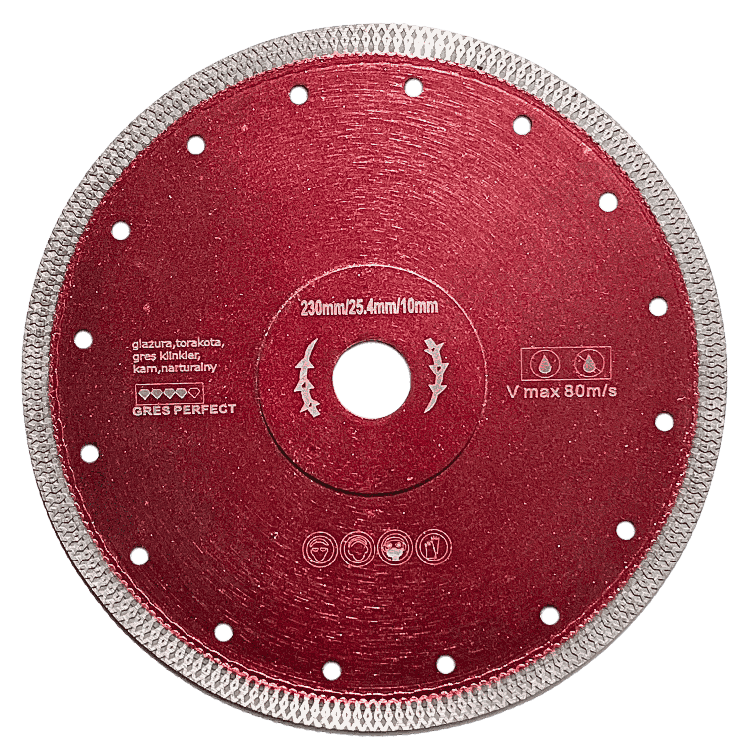 Tarcza Diamentowa TOOLMAN GRES 230x25,4MM - TLGRES23025