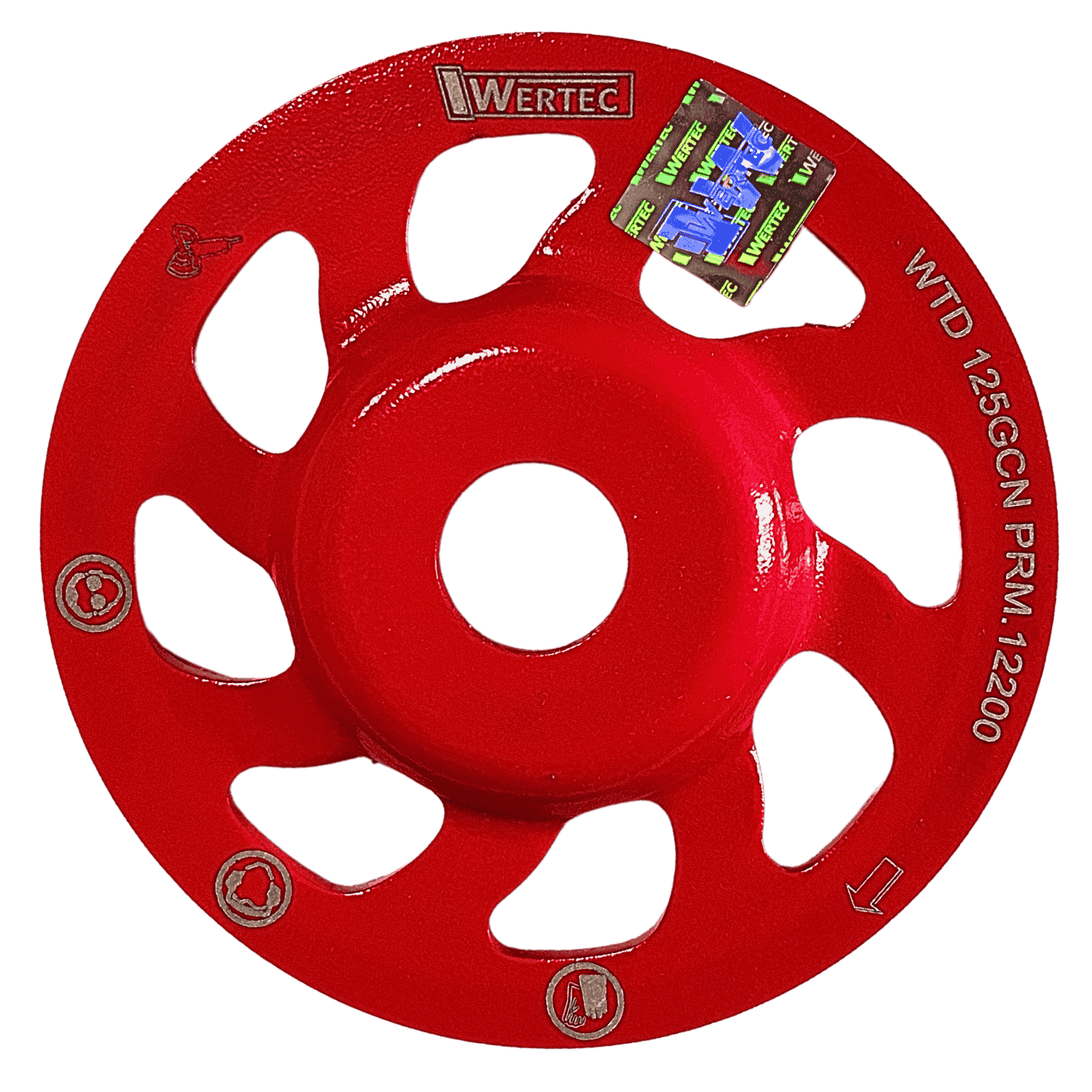 Tarcza Diamentowa do szlif.125x22,23 GCN WERTEC - WTD125GCN