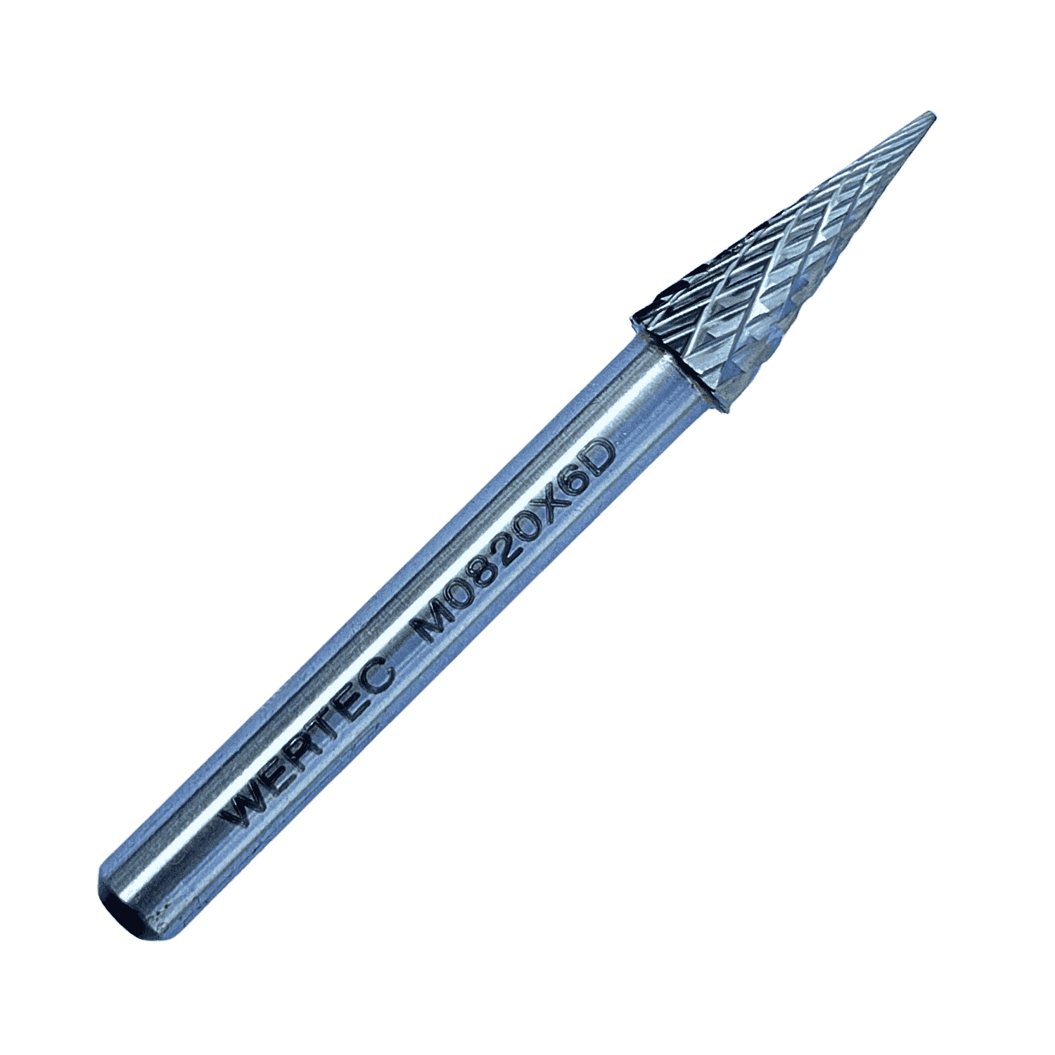 Pilnik obrotowy stożkowy TYP M 8x20x65x6mm - M0820X6D