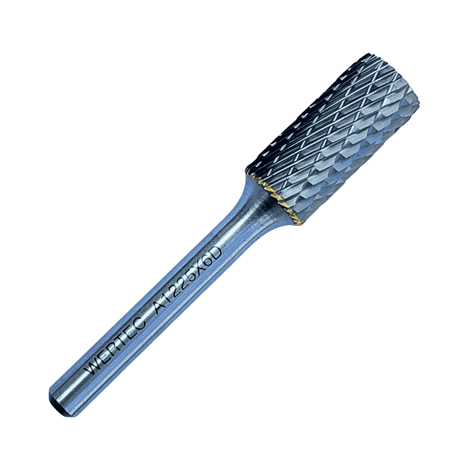 Pilnik obrotowy cylindr. z uzęb. bocz. TYP A 12x25x65x6mm - A1225X6D