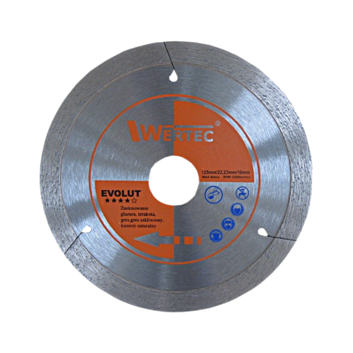 Tarcza diamentowa EVOLUT 125MMx1.4x10 x 22.23 - EVOLUT125