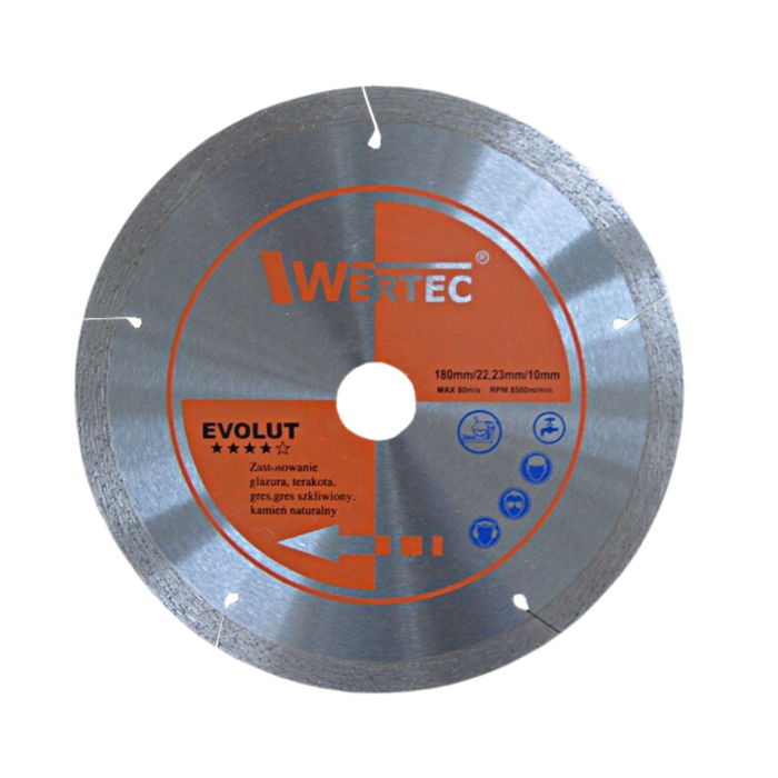 Tarcza diamentowa EVOLUT 200MMx2.0x10 x 25,4 - EVOLUT200