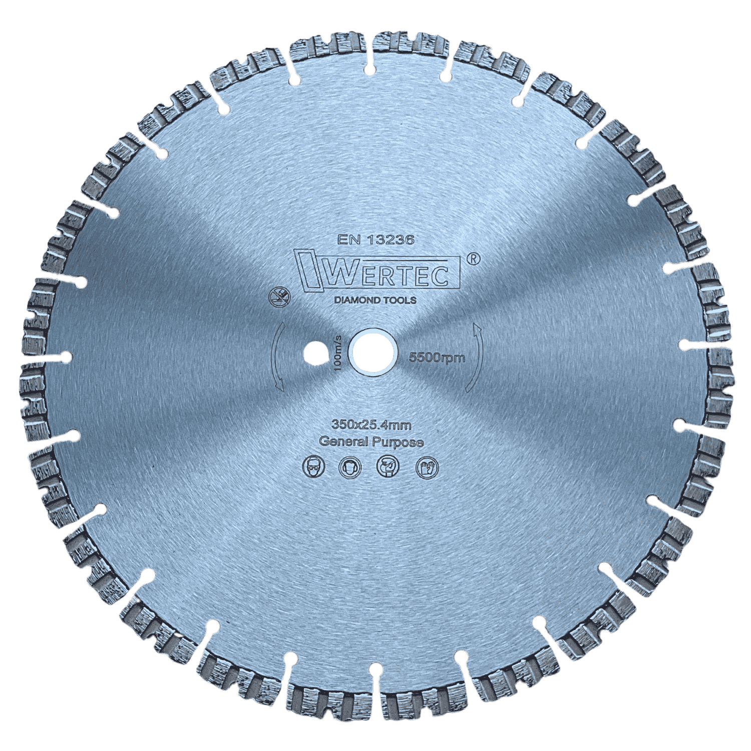 Tarcza diamentowa 350 U shape laser - WT350US