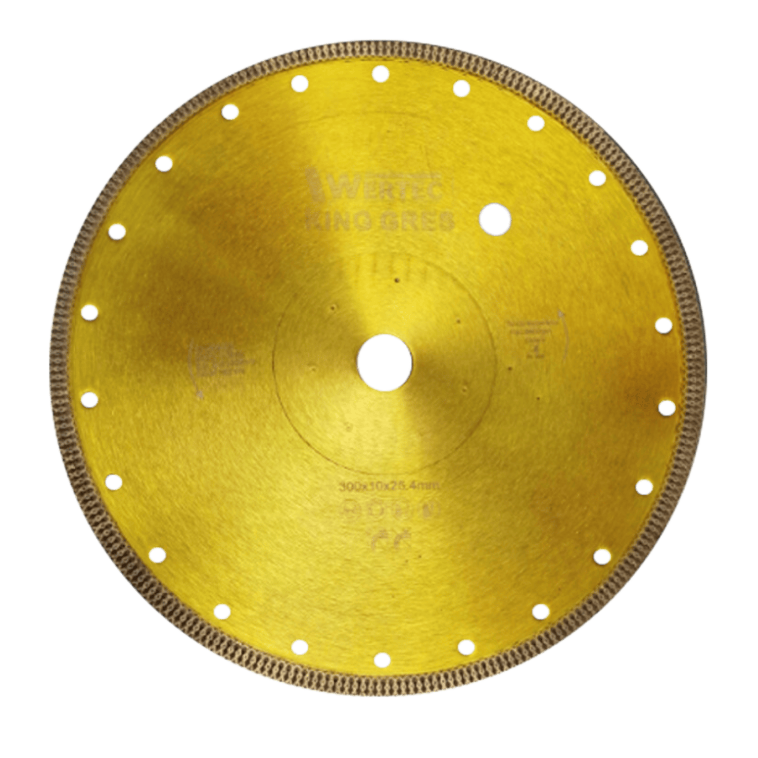 Tarcza diamentowa KING GRES 300x10x25,4 - KINGGRES300