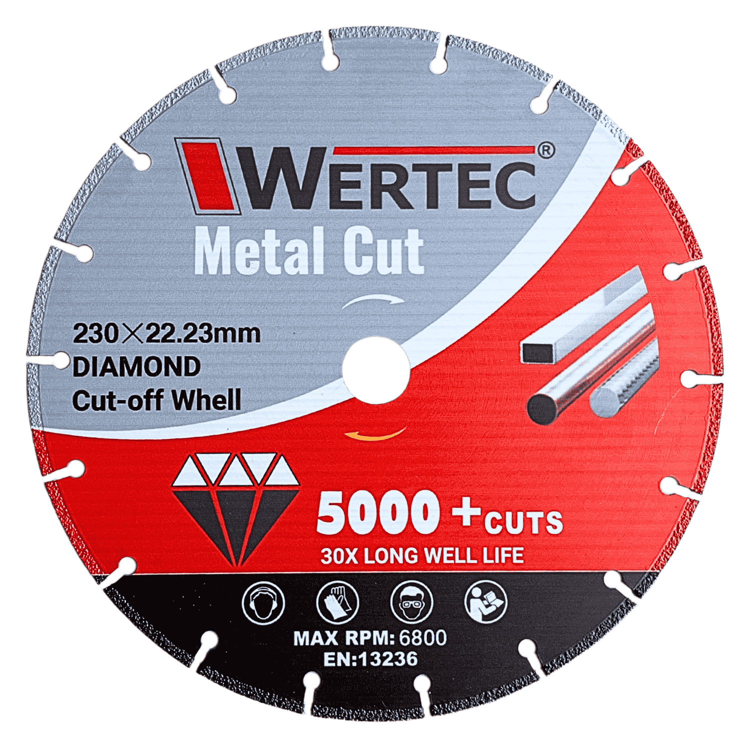 Tarcza diamentowa MetalCut 230*22.23MM - METALCUT230