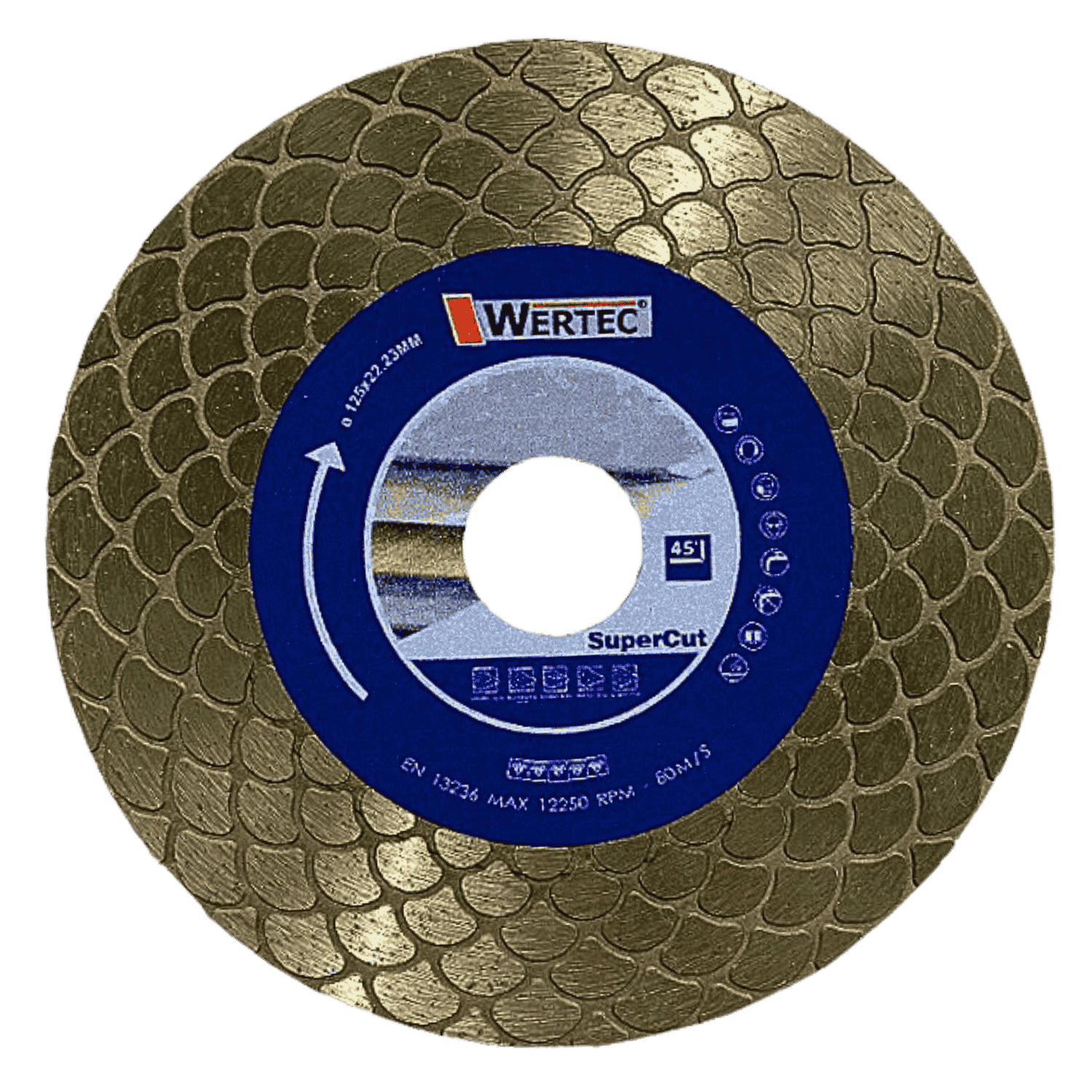 SuperCut 125x25x22.23mm - SUPERCUT125
