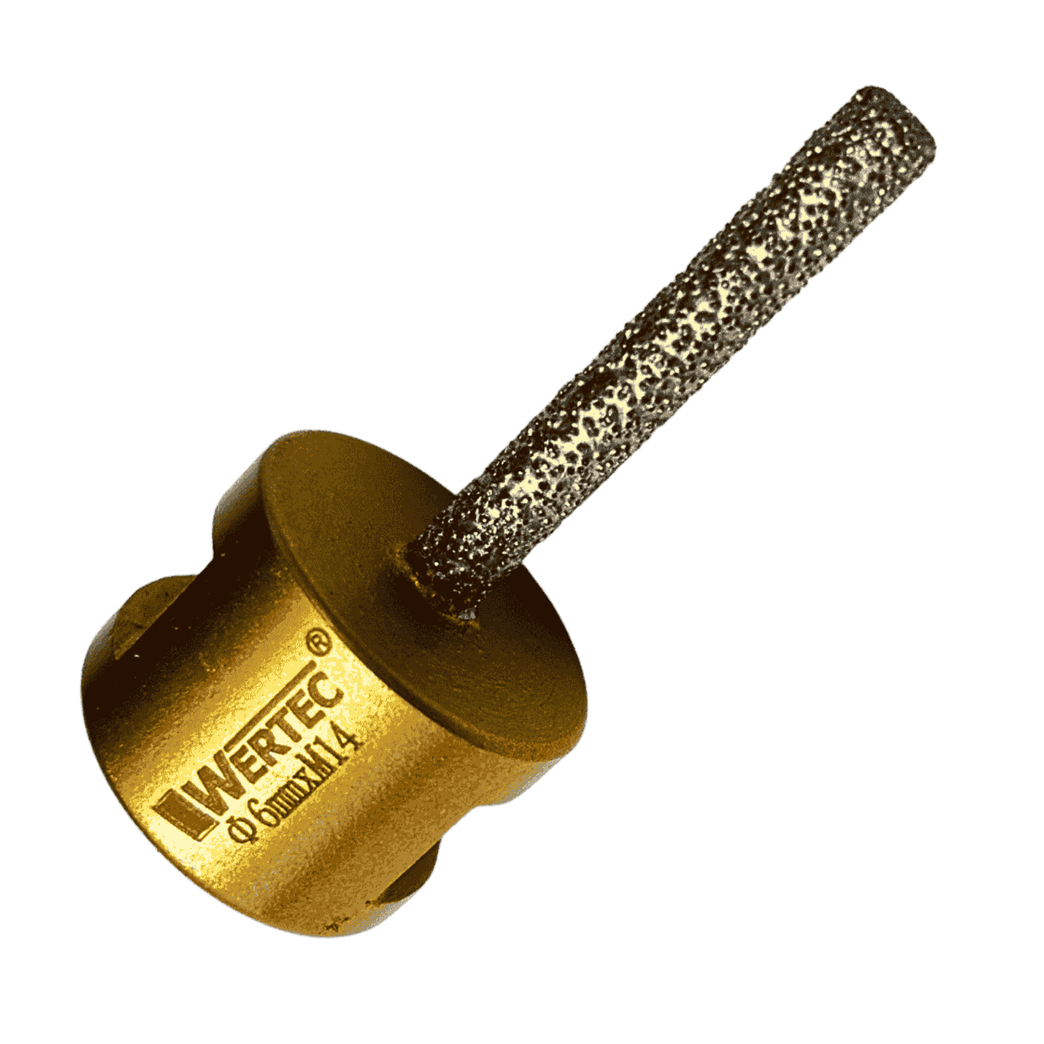 Frez lutowany próżniowo 06x50mm x M14 WERTEC - WTAF06