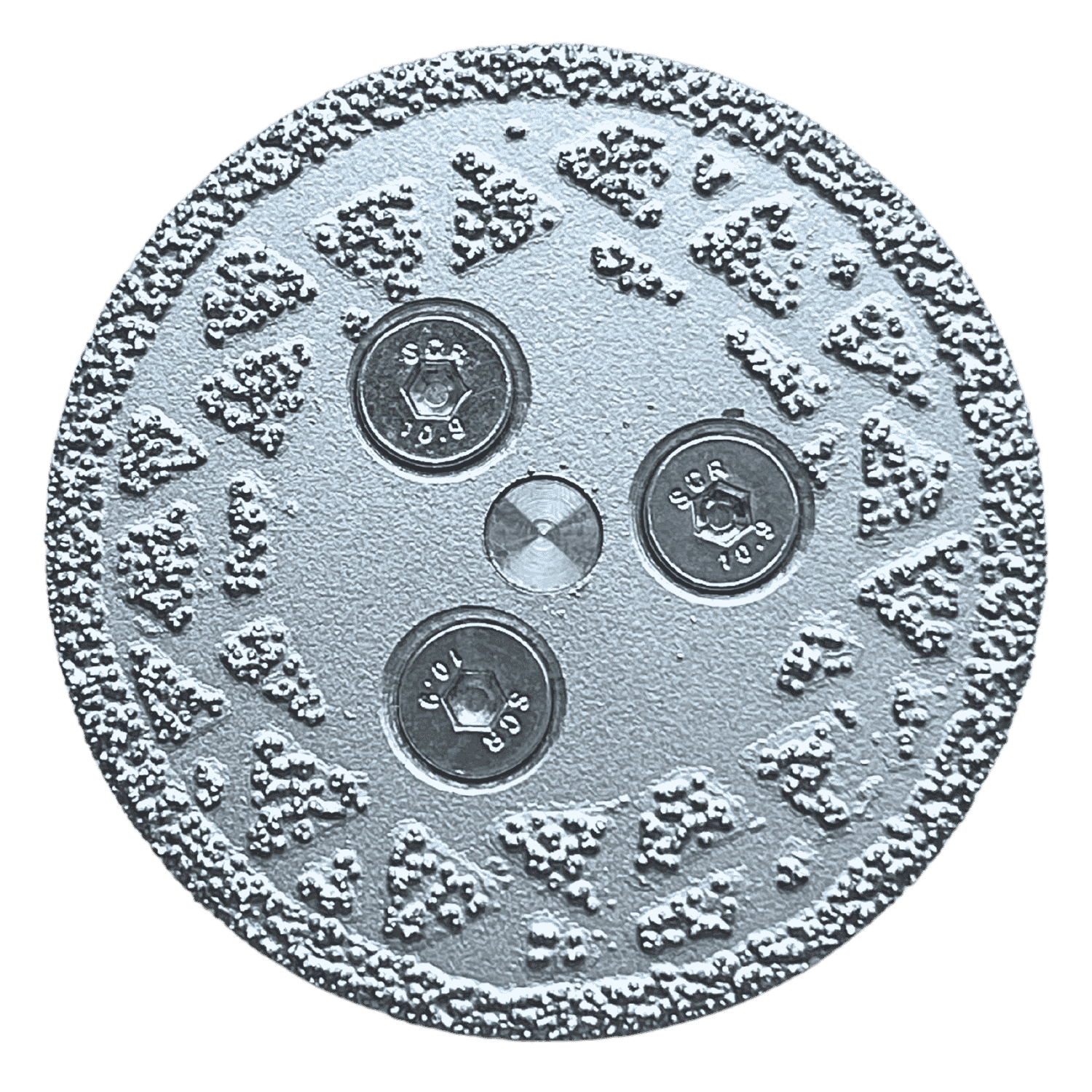 Tarcza diamentowa 50mm x M14  SILVER WERTEC - WTD50M14S