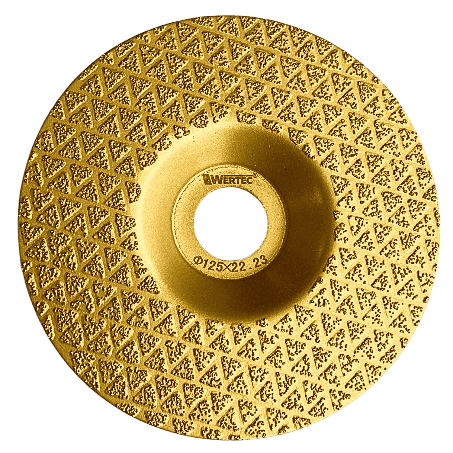 Tarcza diamentowa lutowana prózniowo TRIANGLE - WTD125VC2