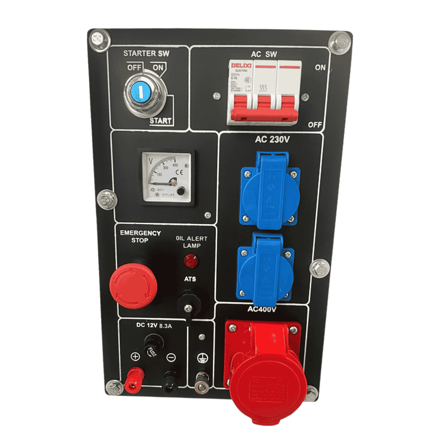 Agregat prdotwórczy 3-fazy 7500W Diesel SILENT - BS8500DSE-P