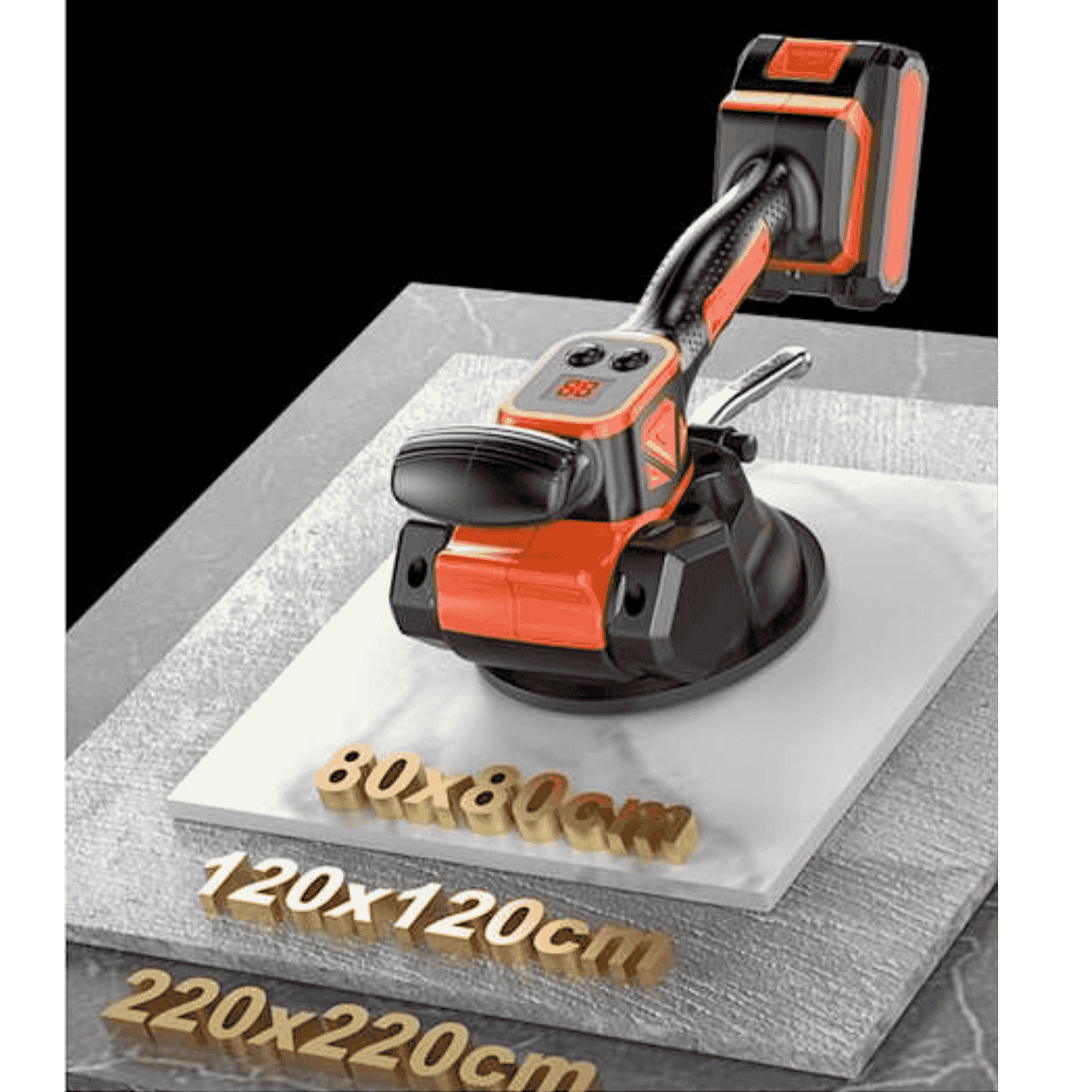 Przyssawka wibracyjna aku 2x21v 2000mAh WERTEC - WT-760