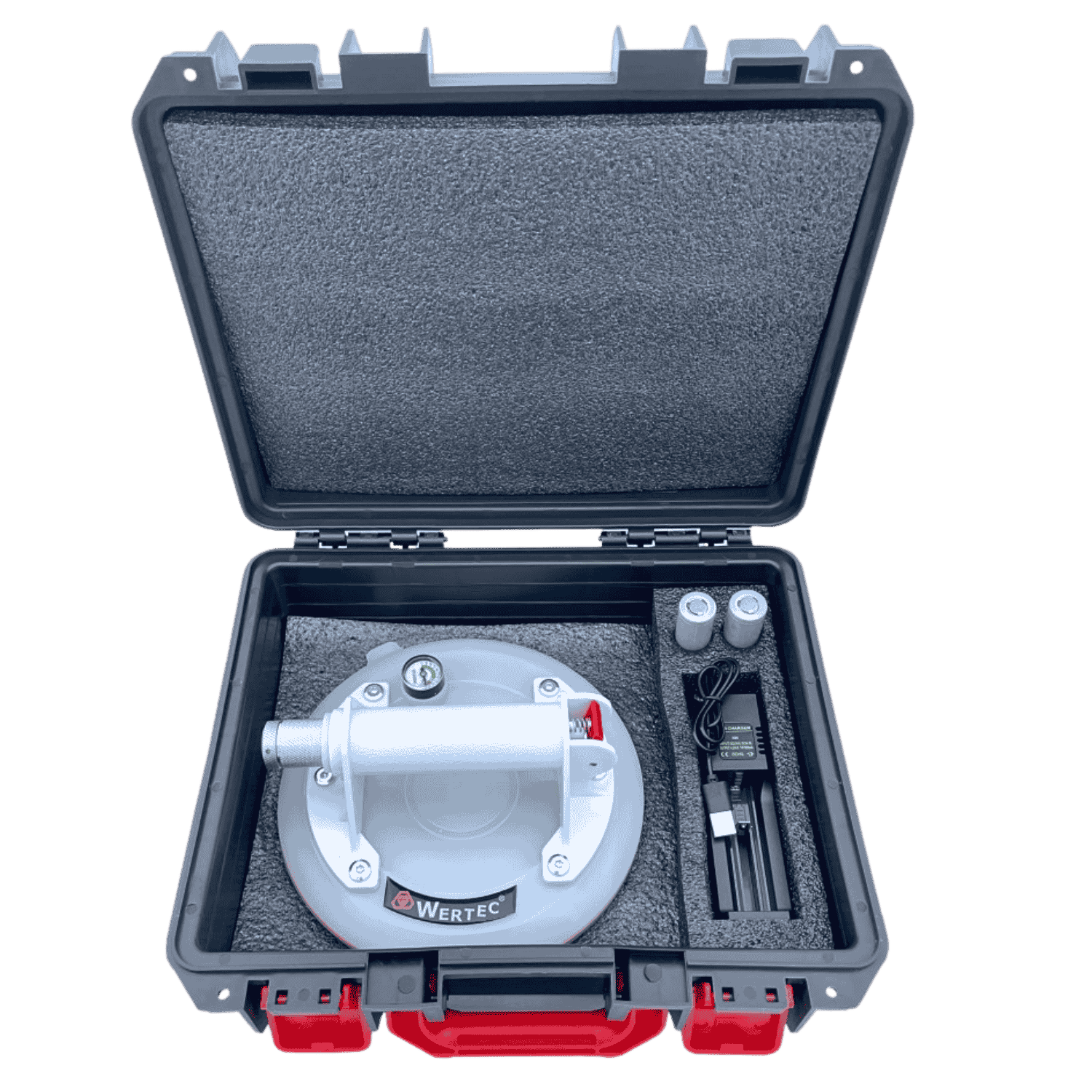 Przyssawka próżniowa elektryczna 200mm BIAŁA - WTPP200B