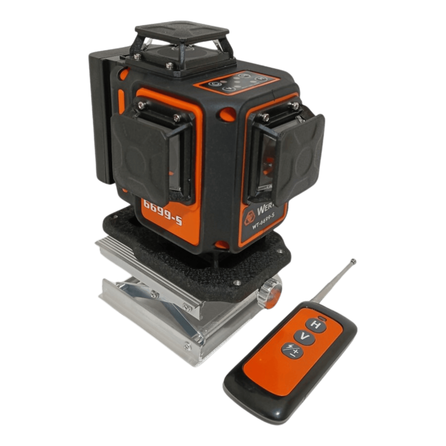 Laser poziomujący z elektroniczna kompensacją 16 liniowy WT-6699S WERTEC