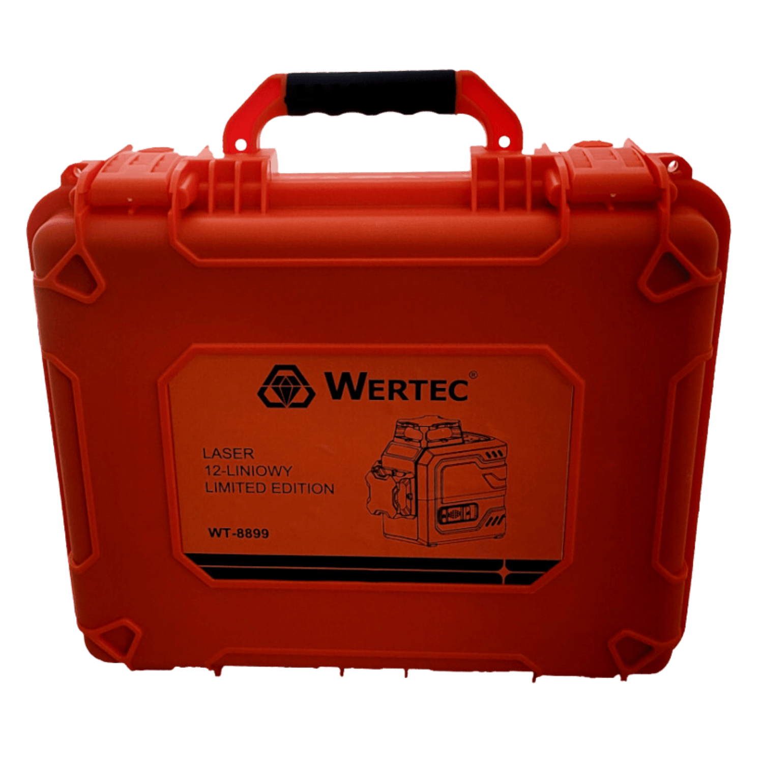 Laser poziomujący 12 liniowy green light WT-8899 WERTEC