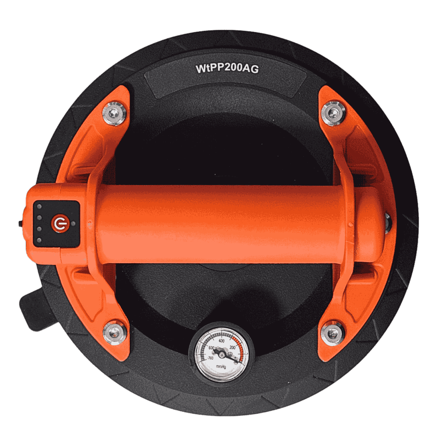 Przyssawka próżniowa automatyczna 200mm z manometrem AG WERTEC - WTPP200AG