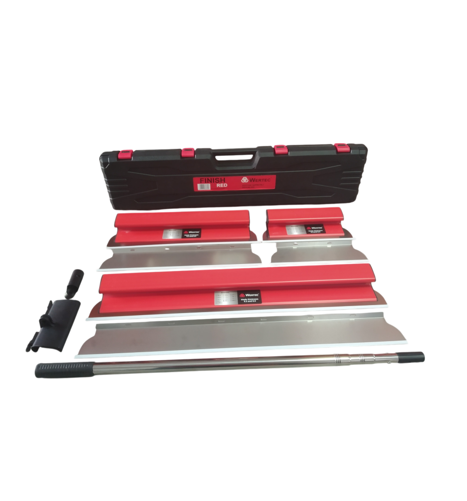 Zestaw szpachli do gładzi FINISH RED - WTFR-02
