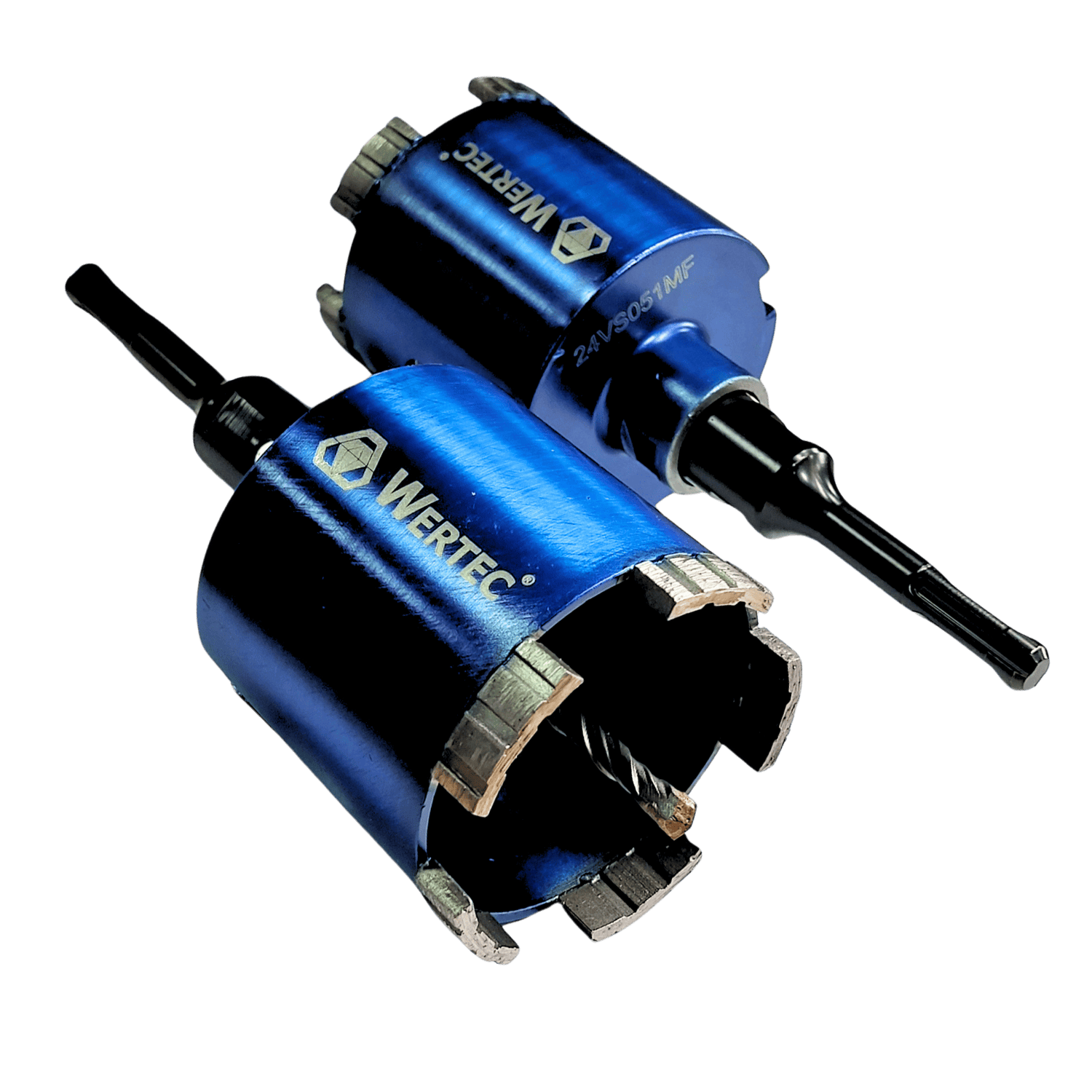 Bezudarowa korona diamentowa 72mmX85mm LASER zestaw - SH7285